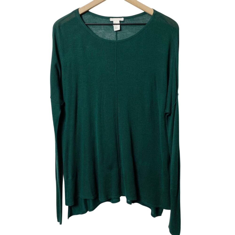 H&M Dark Green Women's Long Sleeve CARDIGAN SIZE SMALL